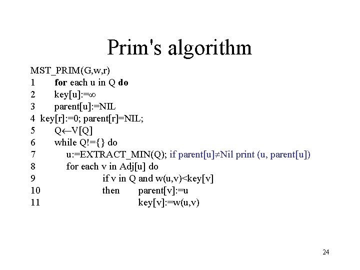 4 5 Minimum Spanning Trees Definition Of Mst