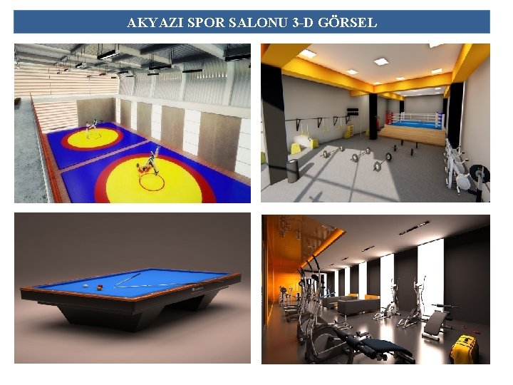 AKYAZI SPOR SALONU 3 -D GÖRSEL 