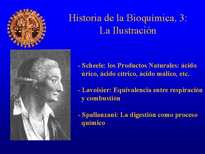 Historia de la Bioquímica, 3: La Ilustración - Scheele: los Productos Naturales: ácido úrico,