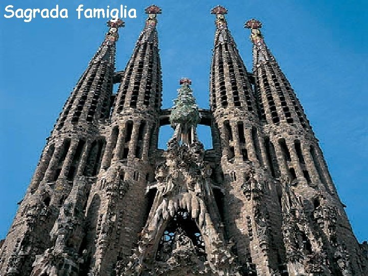 Sagrada famiglia 