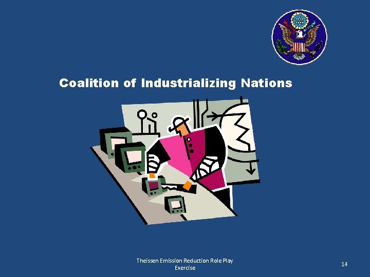 Coalition of Industrializing Nations Theissen Emission Reduction Role Play Exercise 14 