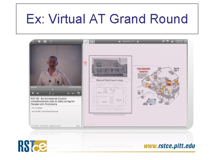 Ex: Virtual AT Grand Round Ex: Virtual AT Grand Round