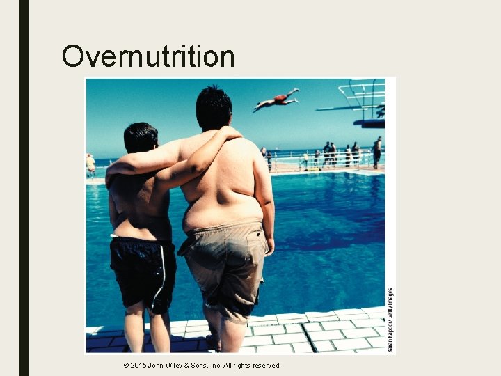 Overnutrition © 2015 John Wiley & Sons, Inc. All rights reserved. 