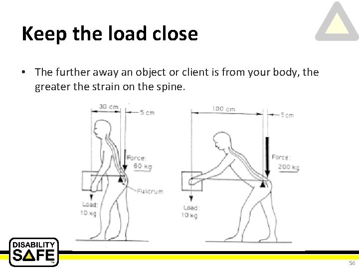 Keep the load close • The further away an object or client is from