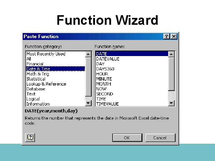 Function Wizard 