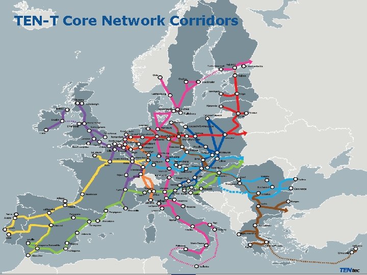 TEN-T Core Network Corridors Transport 