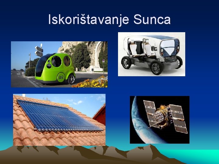 Iskorištavanje Sunca 