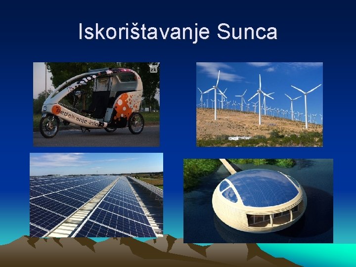 Iskorištavanje Sunca 