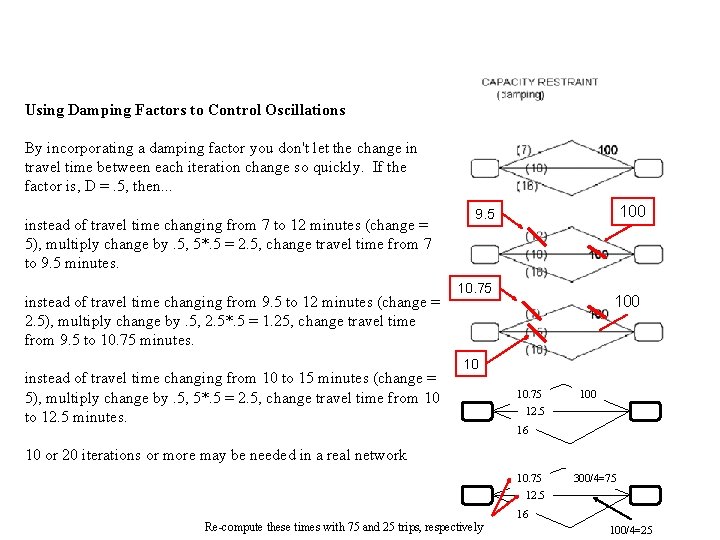 Using Damping Factors to Control Oscillations By incorporating a damping factor you don't let
