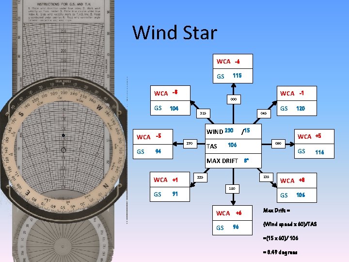 Wind Star WCA -6 GS WCA -8 GS WCA -1 000 104 315 045