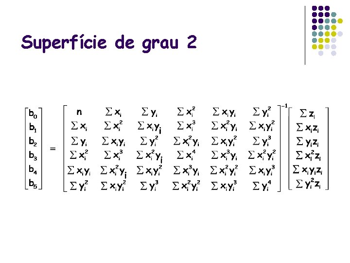 Superfície de grau 2 