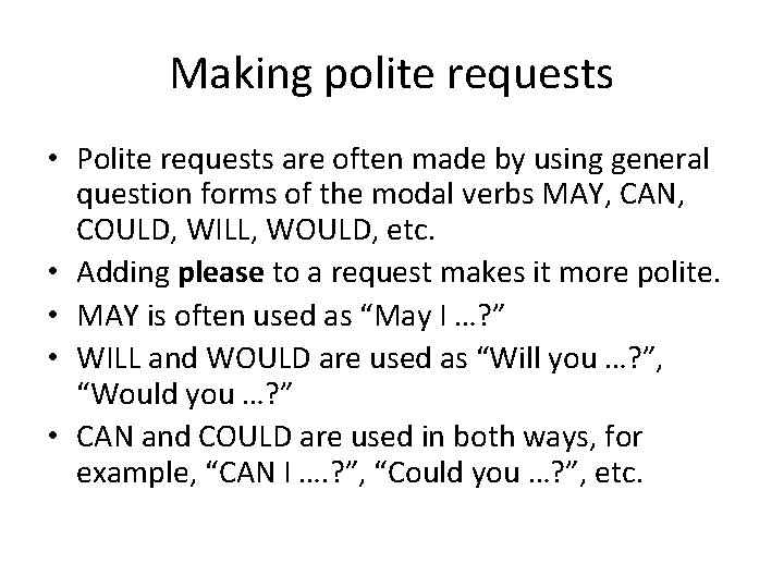 Allow Me To Explain Functional English 1 HUM 104 Lecture 2 Review