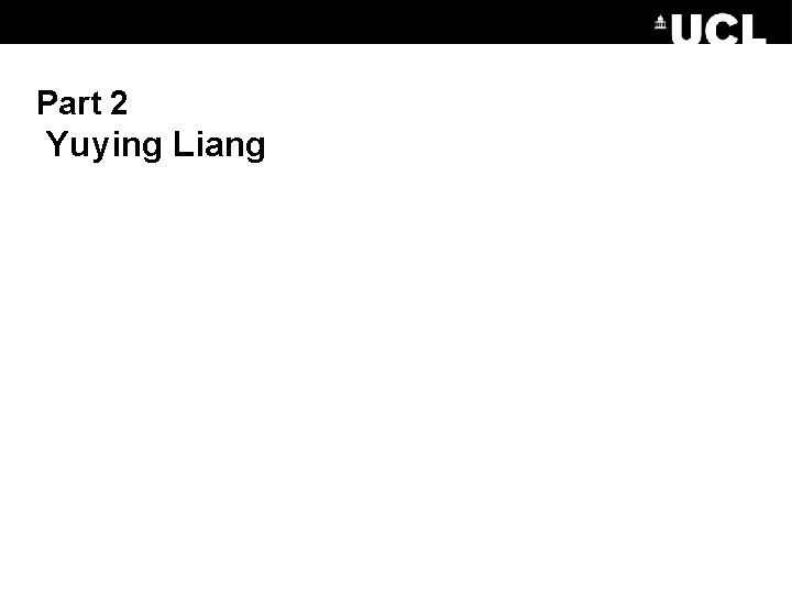 Part 2 Yuying Liang 