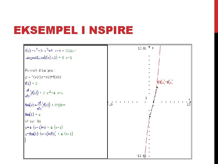 EKSEMPEL I NSPIRE 