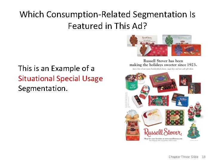 Which Consumption-Related Segmentation Is Featured in This Ad? This is an Example of a