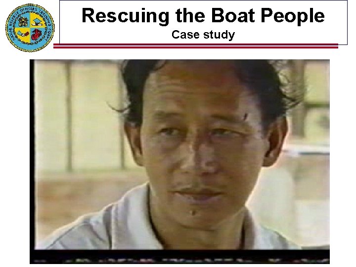 Rescuing the Boat People Case study 