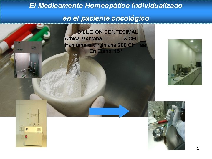 El Medicamento Homeopático Individualizado en el paciente oncológico DILUCION CENTESIMAL Arnica Montana 3 CH El Medicamento Homeopático Individualizado en el paciente oncológico DILUCION CENTESIMAL Arnica Montana 3 CH