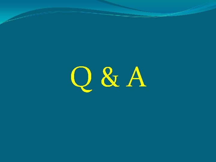 Q&A 