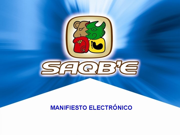 MANIFIESTO ELECTRÓNICO 