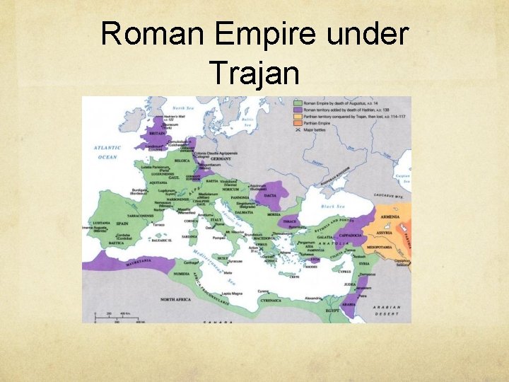 Roman Empire under Trajan 