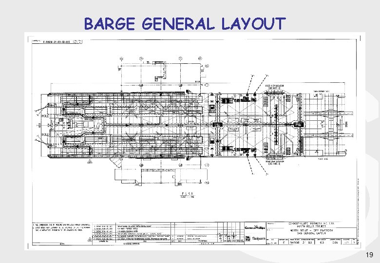 BARGE GENERAL LAYOUT 19 