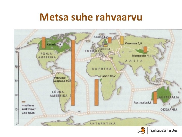 Metsa suhe rahvaarvu 