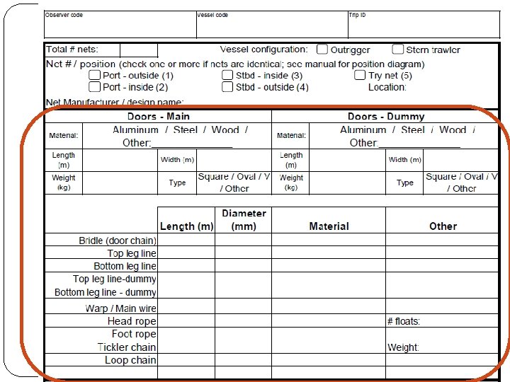Gear Description - Shrimp 