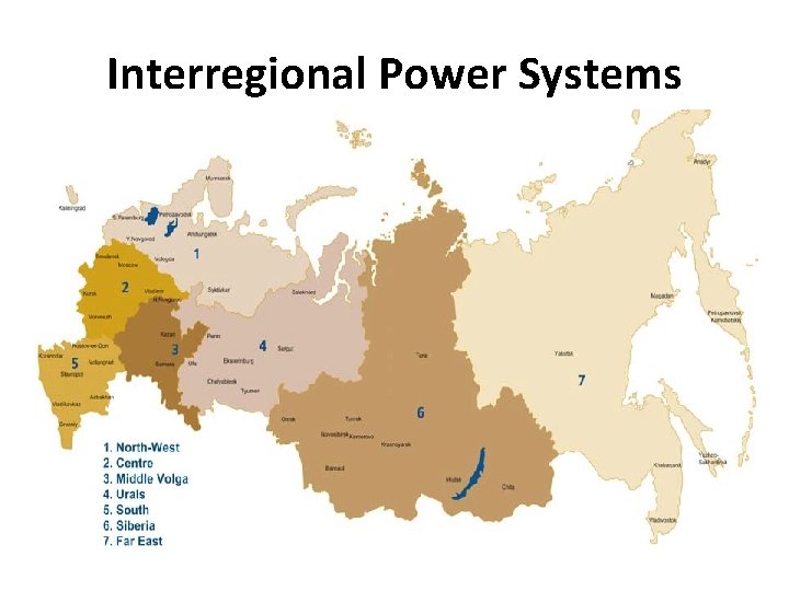 Interregional Power Systems Interregional Power Systems