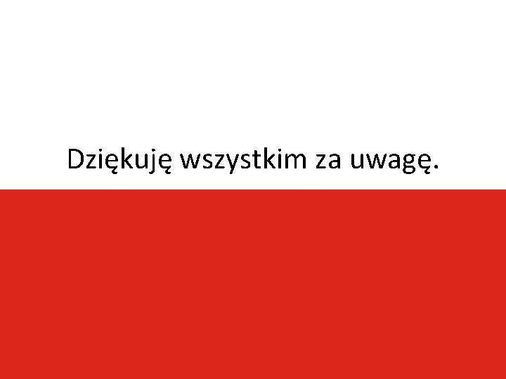 Dziękuję wszystkim za uwagę. Dziękuję wszystkim za uwagę.