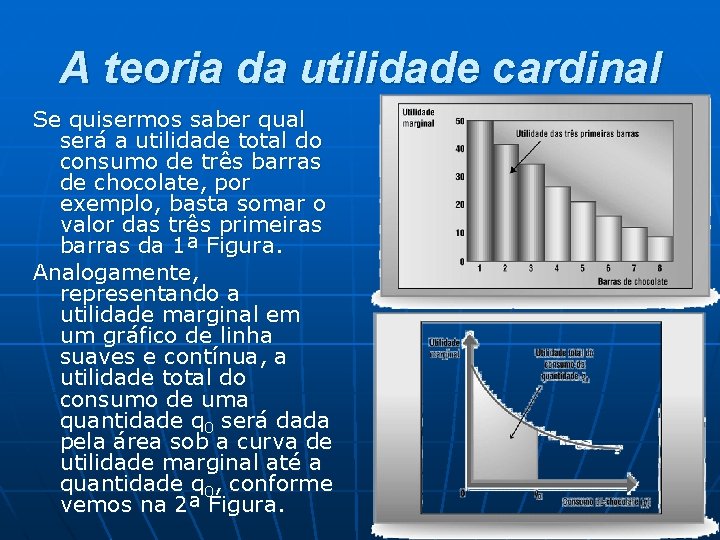 A teoria da utilidade cardinal Se quisermos saber qual será a utilidade total do A teoria da utilidade cardinal Se quisermos saber qual será a utilidade total do