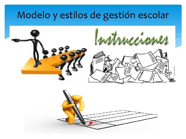 Modelo y estilos de gestión escolar 