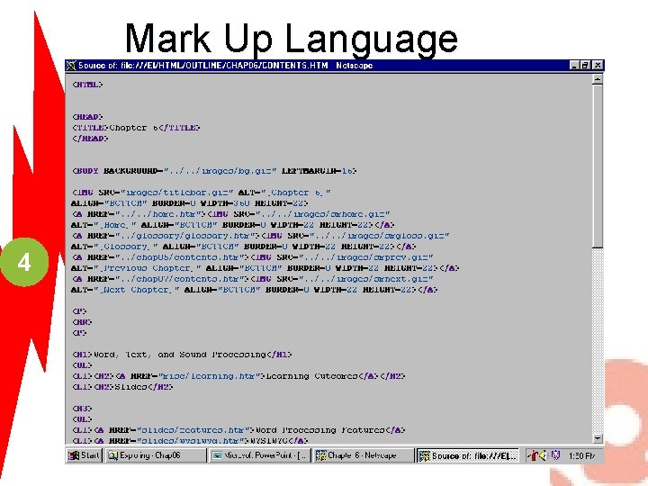 Mark Up Language 4 
