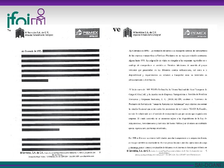 Las versiones públicas SAI-DGANEI 