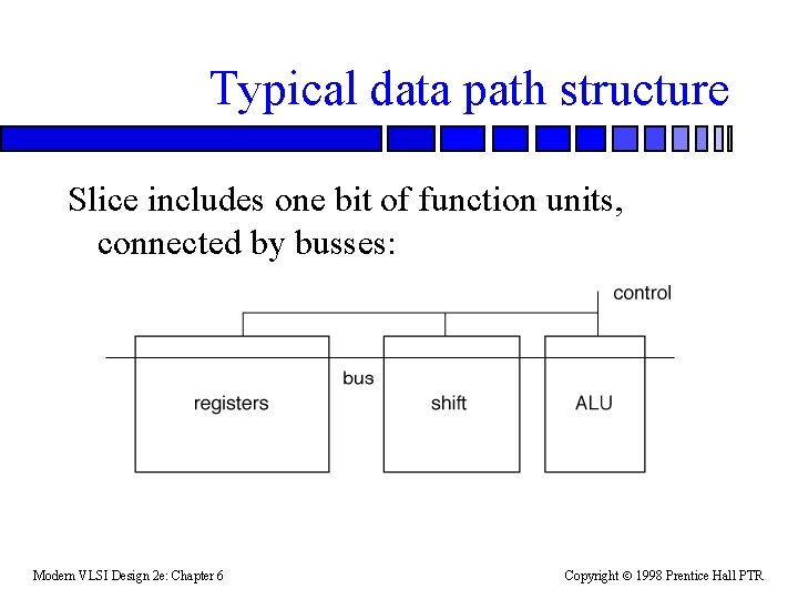 Topics Subsystem design principles n Pipelining n Datapath