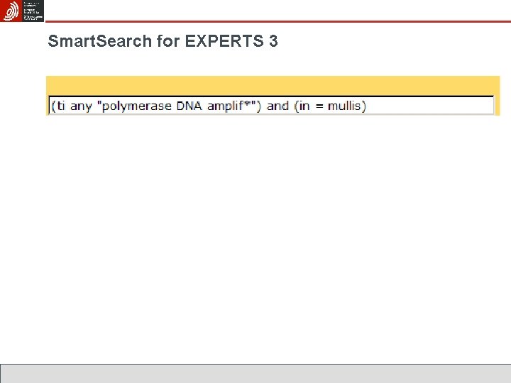 Smart. Search for EXPERTS 3 