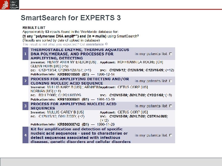 Smart. Search for EXPERTS 3 