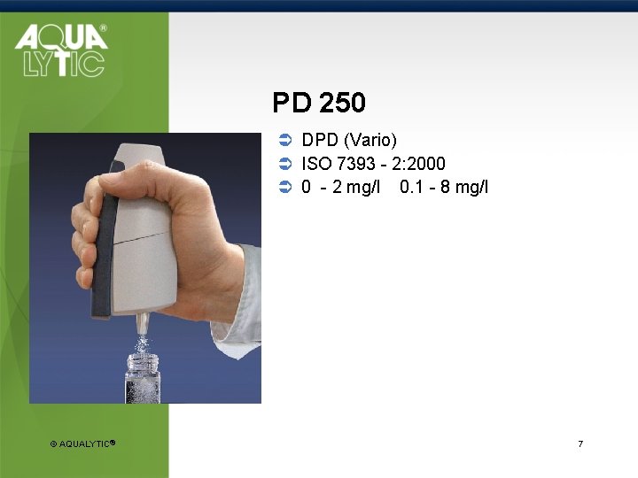 PD 250 Ü DPD (Vario) Ü ISO 7393 - 2: 2000 Ü 0 -