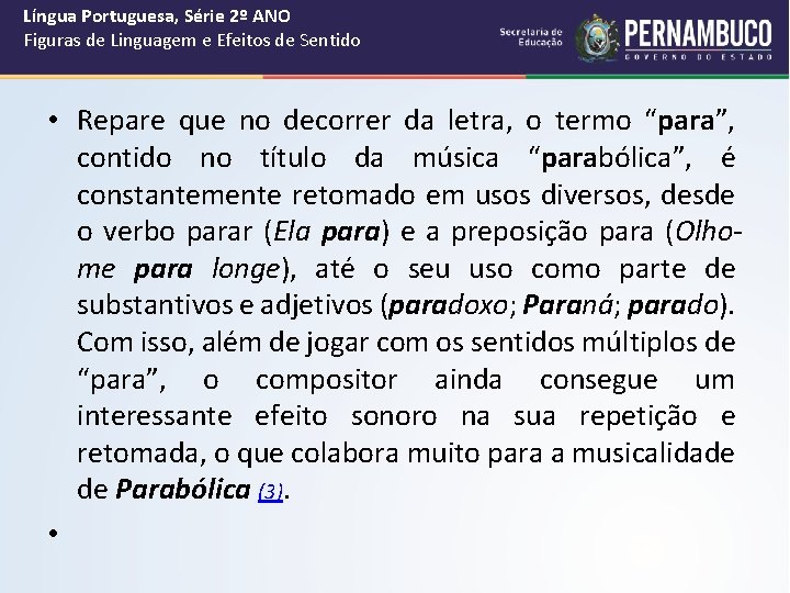Língua Portuguesa, Série 2º ANO Figuras de Linguagem e Efeitos de Sentido • Repare