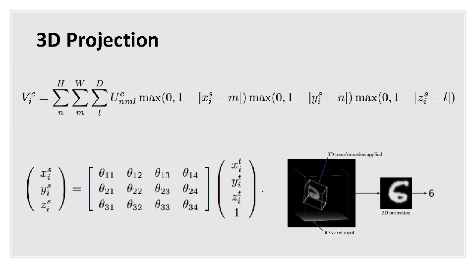 3 D Projection 