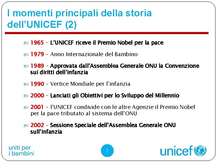 I momenti principali della storia dell’UNICEF (2) 1965 – L’UNICEF riceve il Premio Nobel