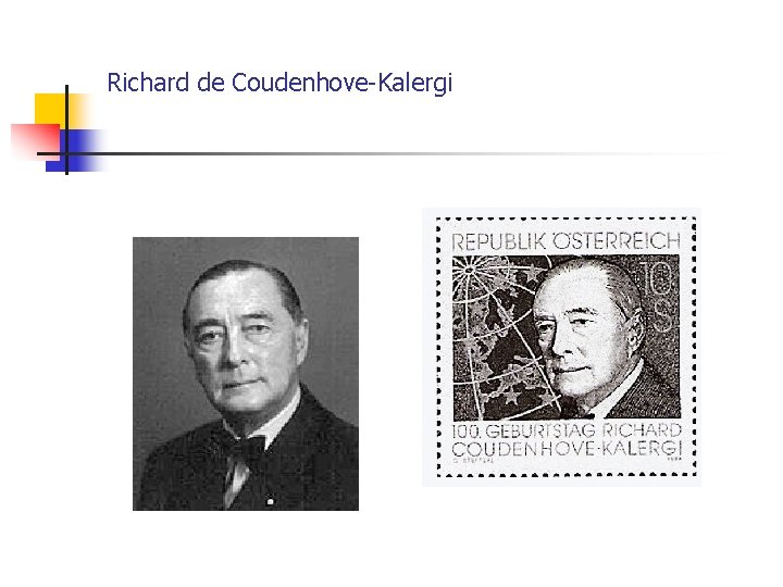 Richard de Coudenhove-Kalergi 