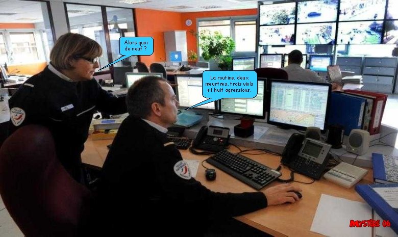 Alors quoi de neuf ? La routine, deux meurtres, trois viols et huit agressions. Alors quoi de neuf ? La routine, deux meurtres, trois viols et huit agressions.