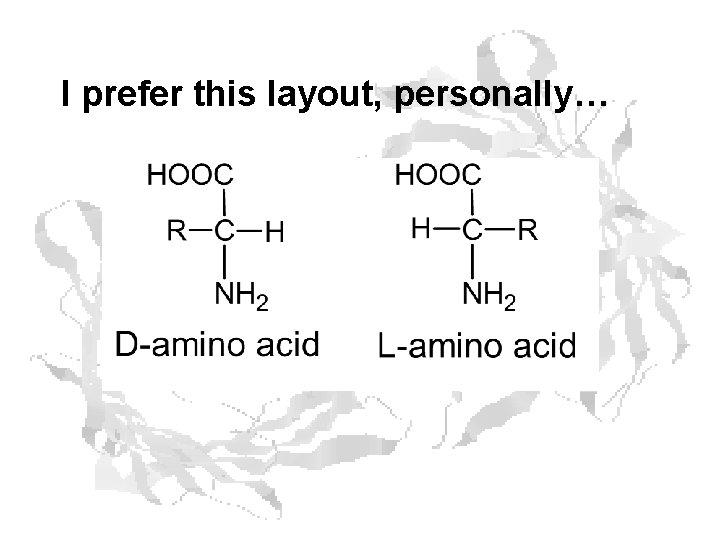 I prefer this layout, personally… I prefer this layout, personally…