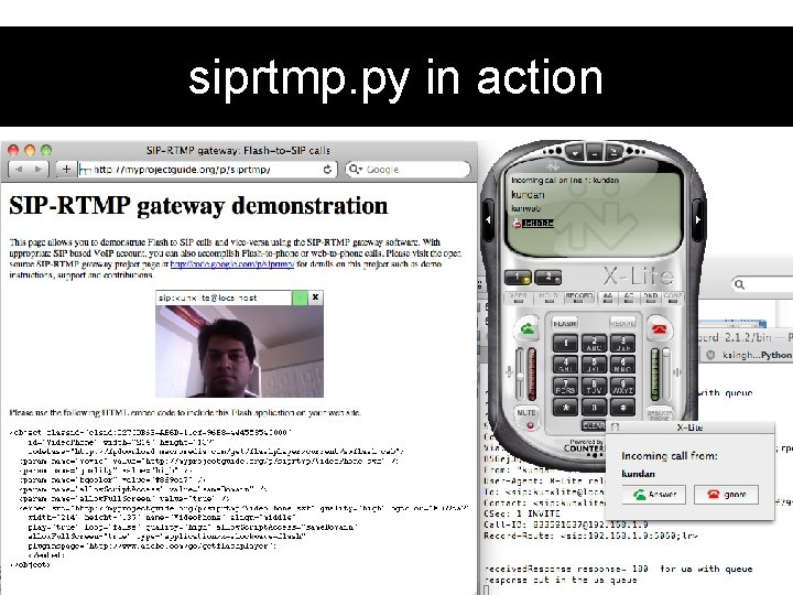 siprtmp. py in action 