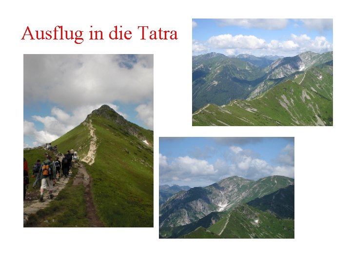 Ausflug in die Tatra 
