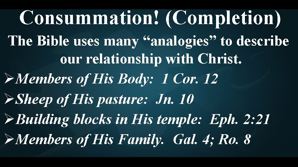 Prophecy Is Like A Complicated Puzzle Portraying The