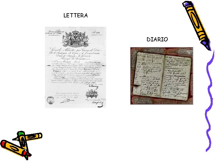 LETTERA DIARIO 