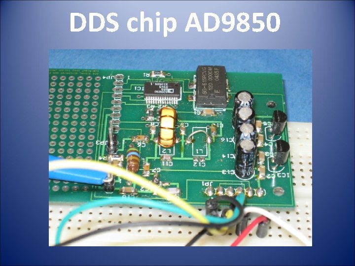 DDS chip AD 9850 