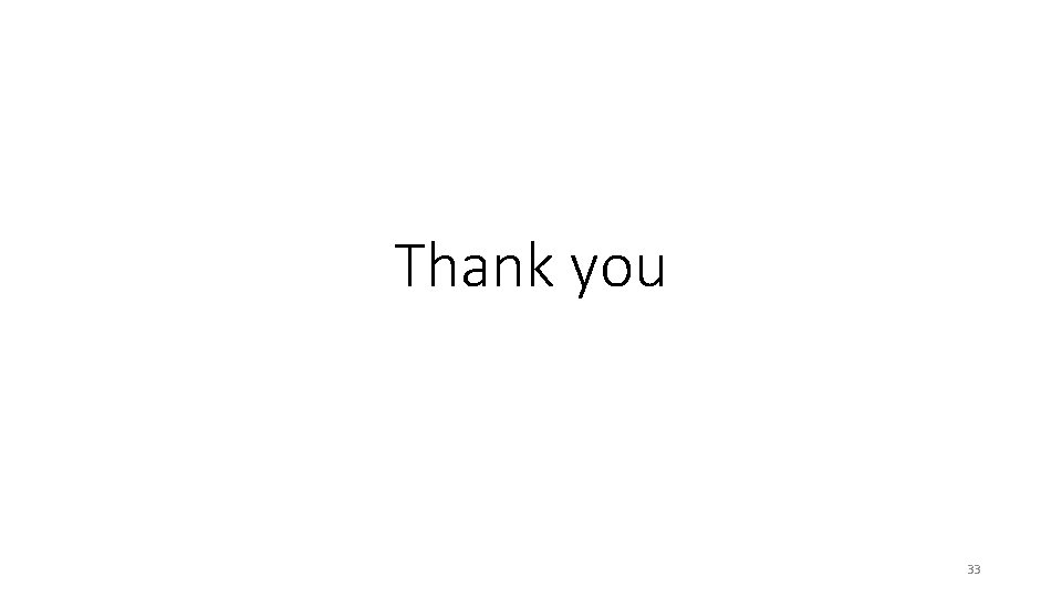 Thank you 33 