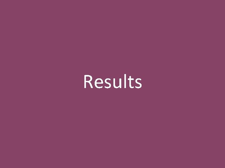 Results 